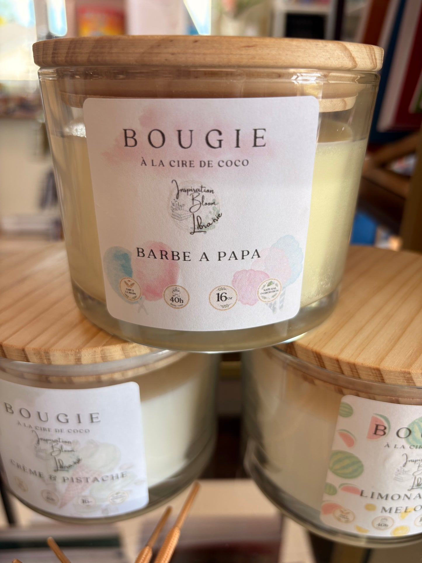 Bougie Barbe À Papa 16 Oz
