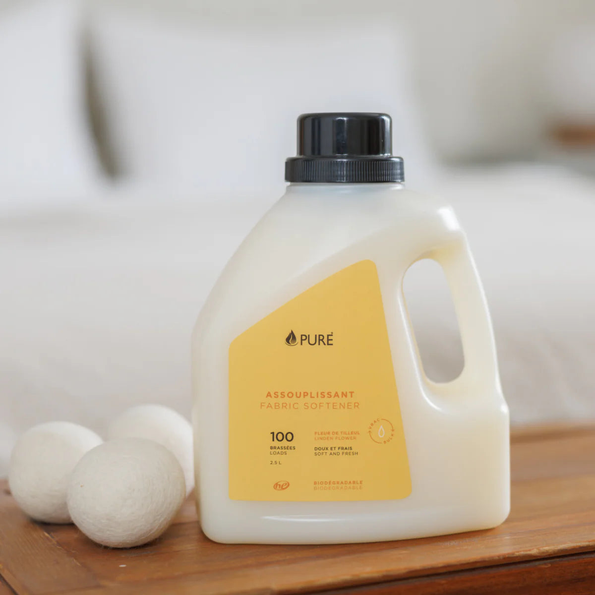 Assouplissant à tissus fleur de tilleul 2.5L
