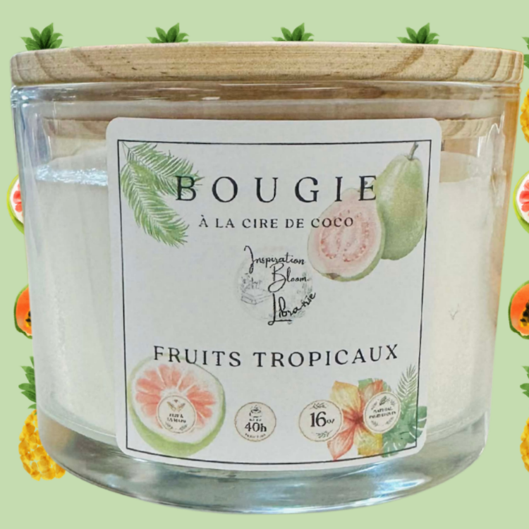 Bougie Fruits Tropicaux 16 Oz