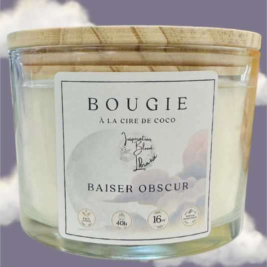 Bougie Baiser Obscur 16 Oz