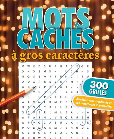 Mots cachés à gros caractères
