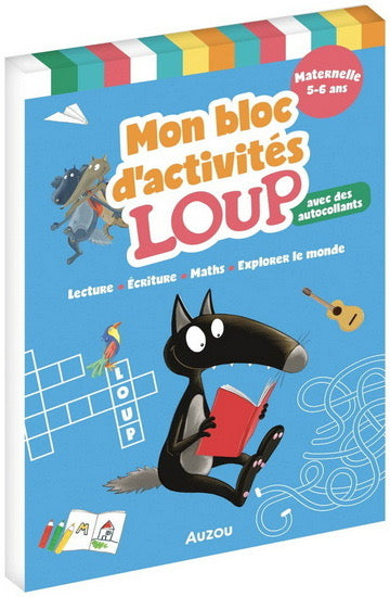 Mon bloc d'activité Loup 5-6 Ans