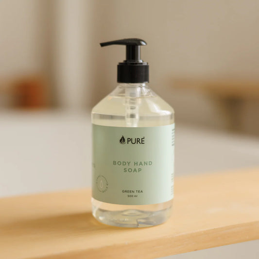 Savon mains-corps thé vert Pure 500 ml