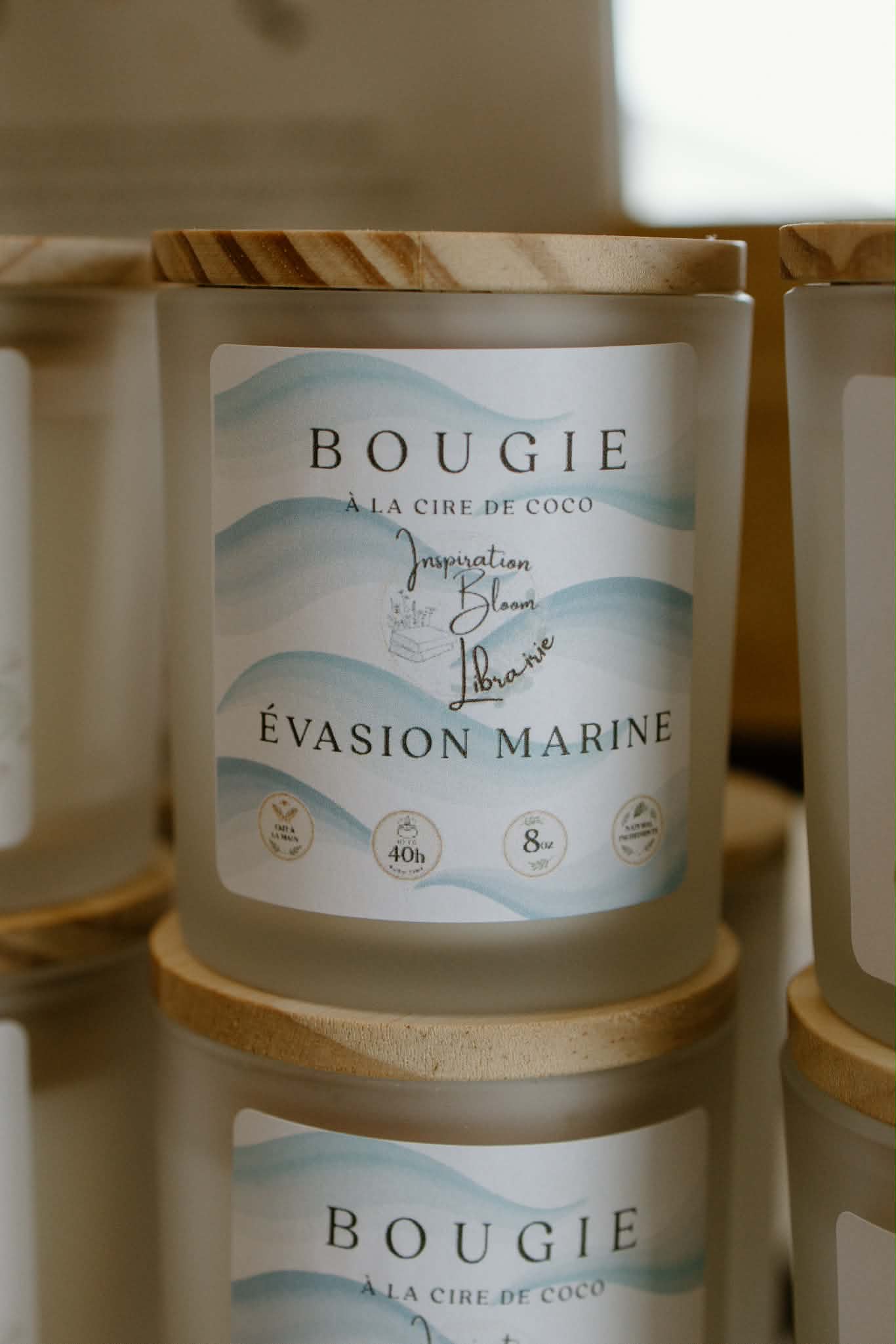 Bougie Évasion Marine 8 Oz